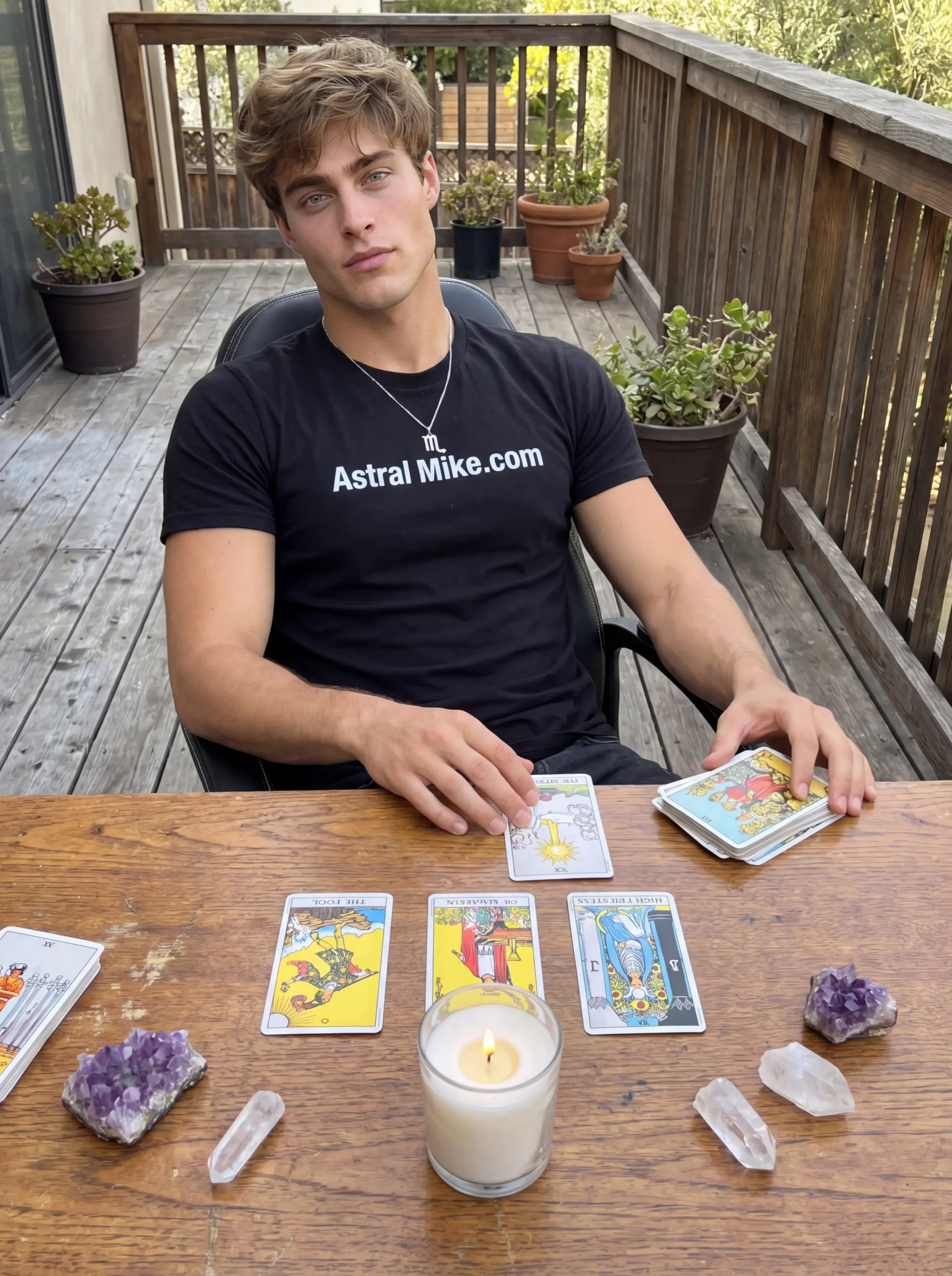 Offering Tarot Readings